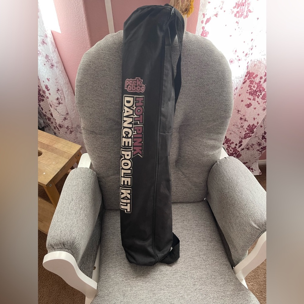 Pink stripper pole